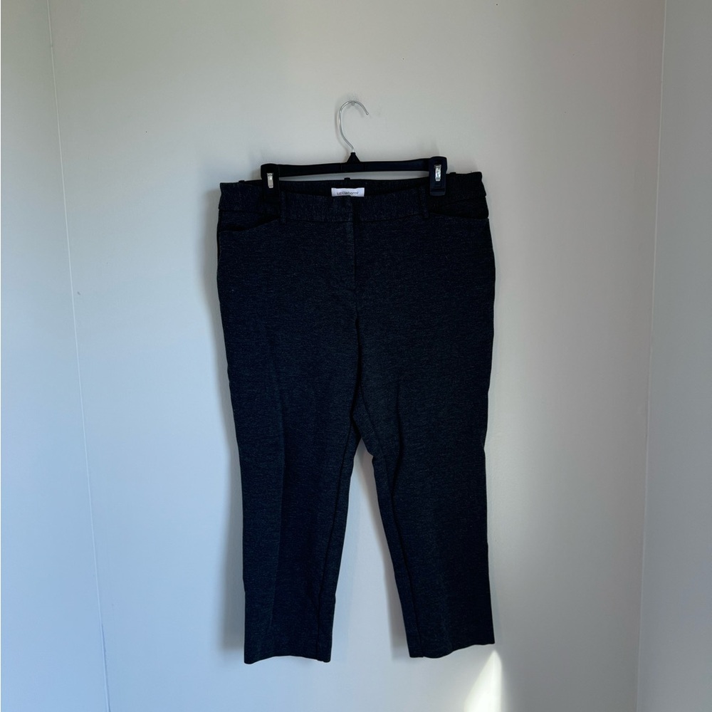 Liz Claiborne Dark Gray Dress Pants Size 14